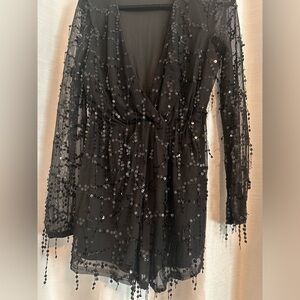 Sequin Romper
